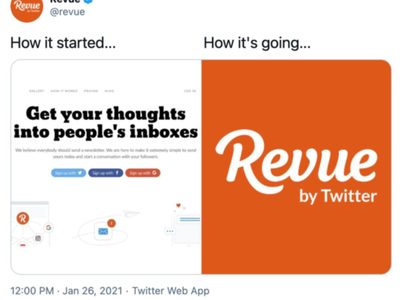 Twitter compra la plataforma de 'newsletters' Revue para diversificar sus ingresos