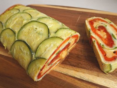 Rolls de zucchini y atún: la receta perfecta si querés algo fresco y muy delicioso