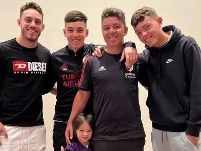 Quiénes son y cuántos hijos tiene Marcelo Gallardo