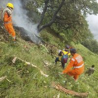 Siete muertos en un choque de helicóptero que llevaba a peregrinos hindúes en India