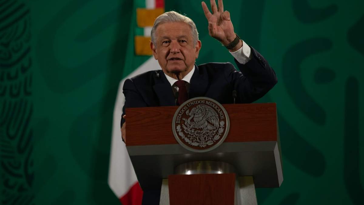 El presidente López Obrador
