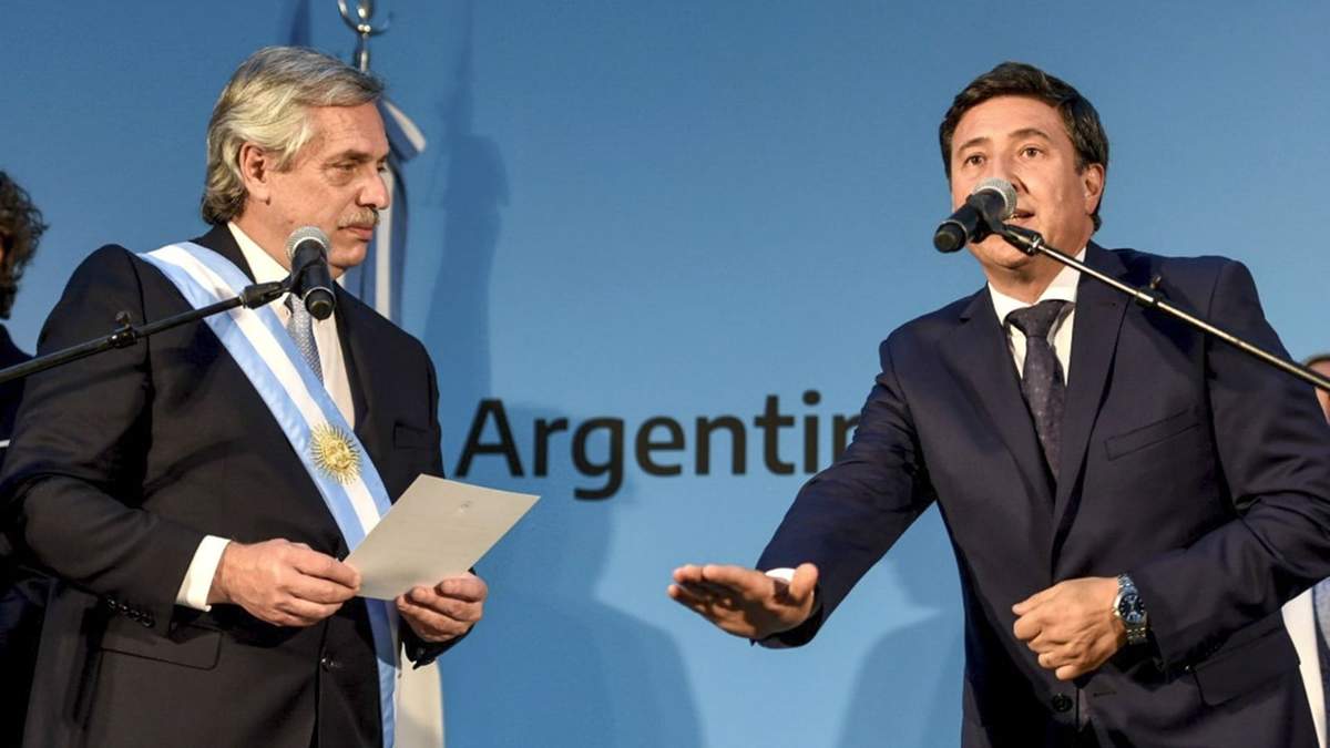 Alberto Fernández y Daniel Arroyo. Fuente: (Twitter)