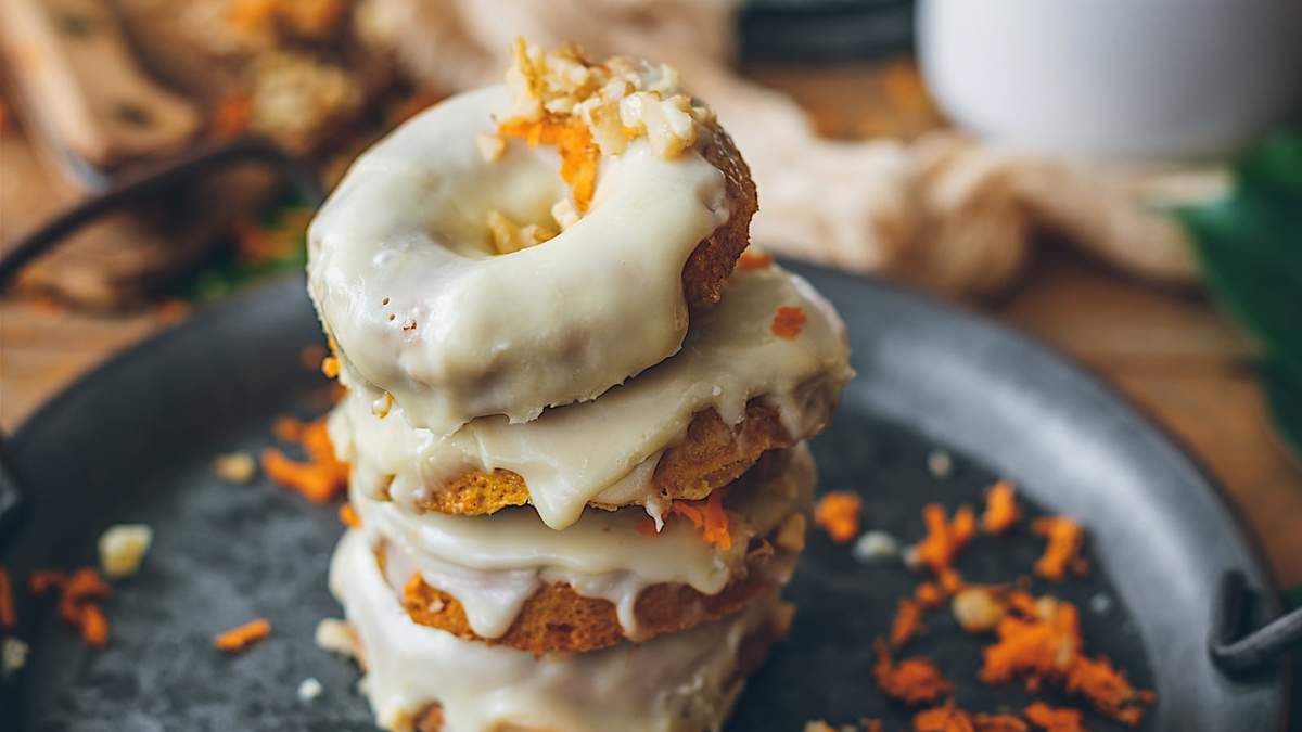 Donas carrot cake. Fuente: (Instagram)