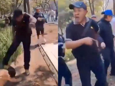 Clara Brugada condena ataque a mujer trans durante operativo de desalojo en la Alameda Central