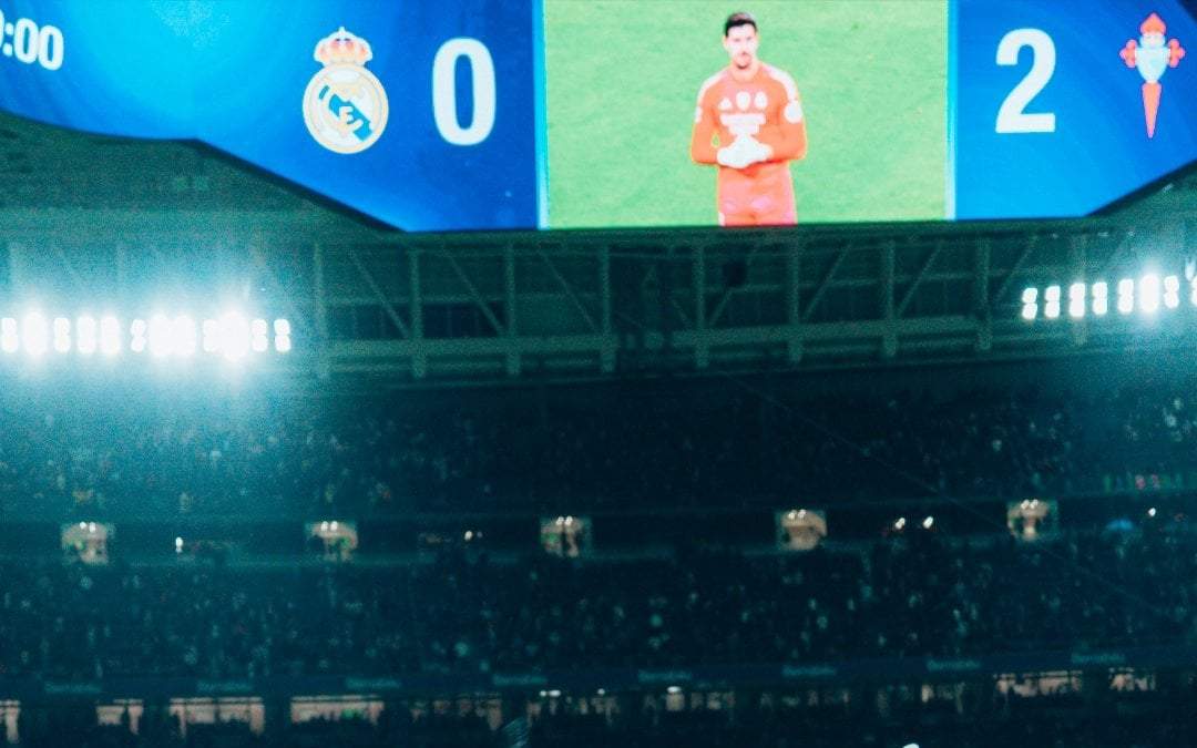 Real Madrid pierde 2-0 como local ante el Celta de Vigo y termina con dos expulsados