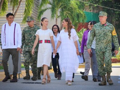 Sheinbaum: ha terminado la emergencia por el huracán John en Guerrero y Oaxaca