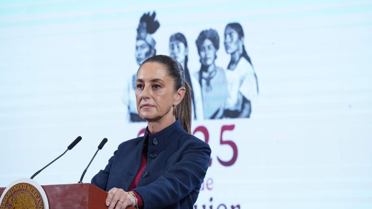 Claudia Sheinbaum en su conferencia