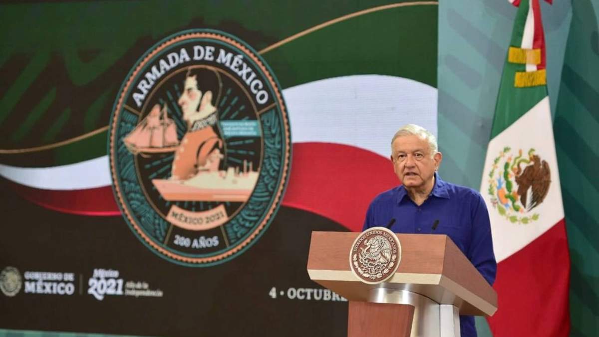 El presidente López Obrador