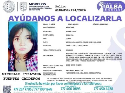 Resistencia estudiantil y familia exigen reforzar búsqueda de Michelle, desaparecida haces seis días