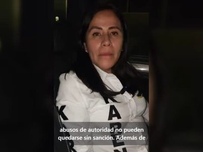 Candidata a la Alcaldía de Iztapalapa denuncia a policías que se metieron a su casa