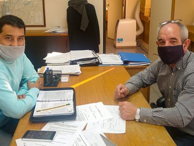Zapala acordó con provincia un proyecto para iluminar accesos a Zona Franca y Parque Industrial