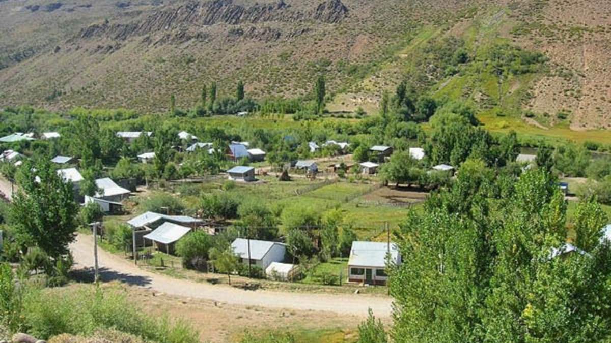 Manzano Amargo, en el norte de la provincia de Neuquén. Fuente: (Twitter).