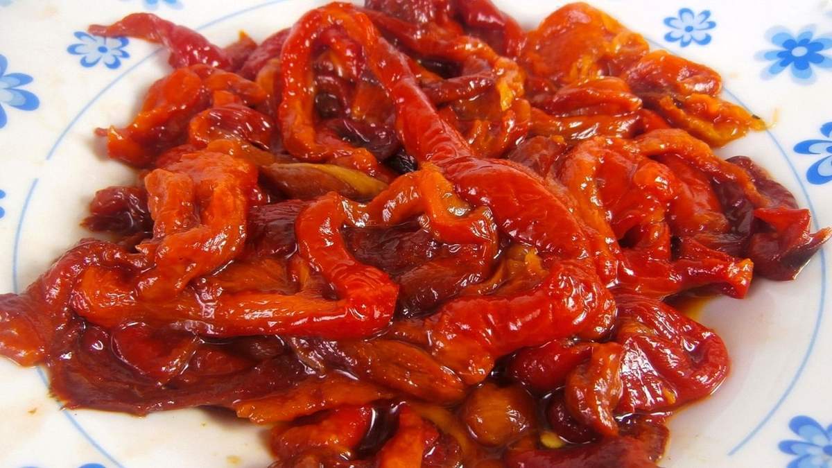 Morrones al horno. Fuente: (Recetas de Cocina Casera y Fácil)