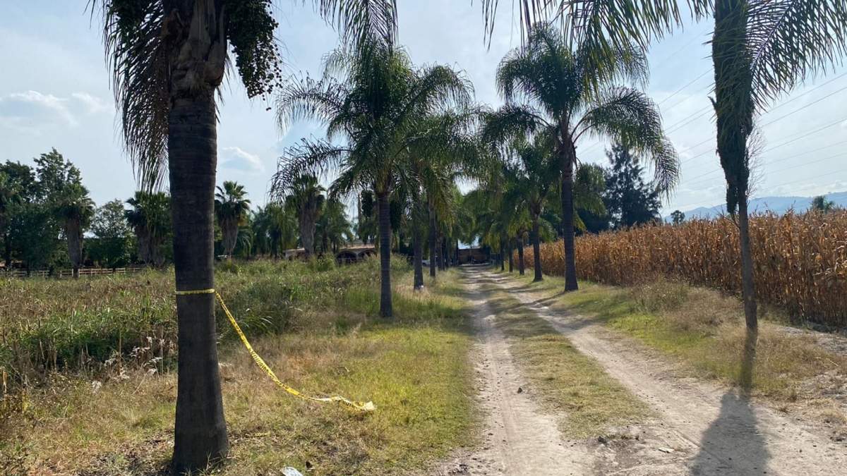 Rancho donde encontraron fosas clandestinas en Tlajomulco