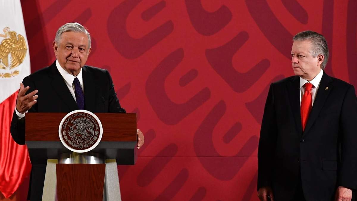Andrés Manuel López Obrador y Arturo Zaldívar