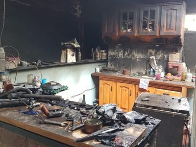 Realizan una colecta para una familia de Colonia Nueva Esperanza que perdieron todo en un incendio