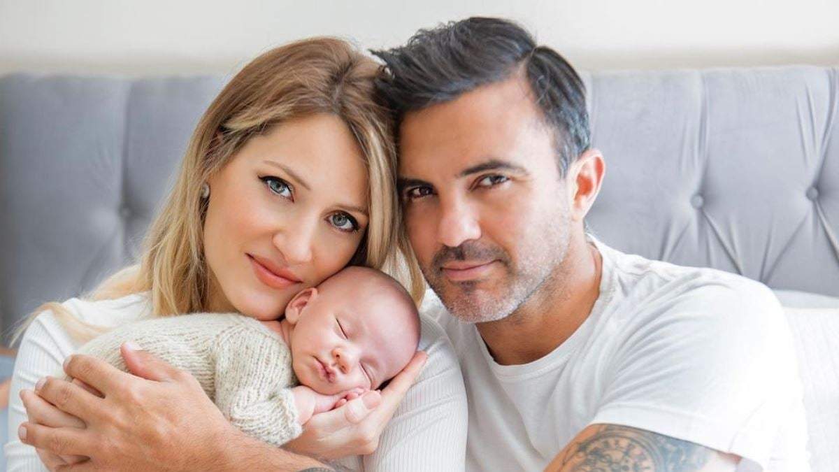 Mica Viciconte, Fabián Cubero y Luca. Fuente: (Instagram)