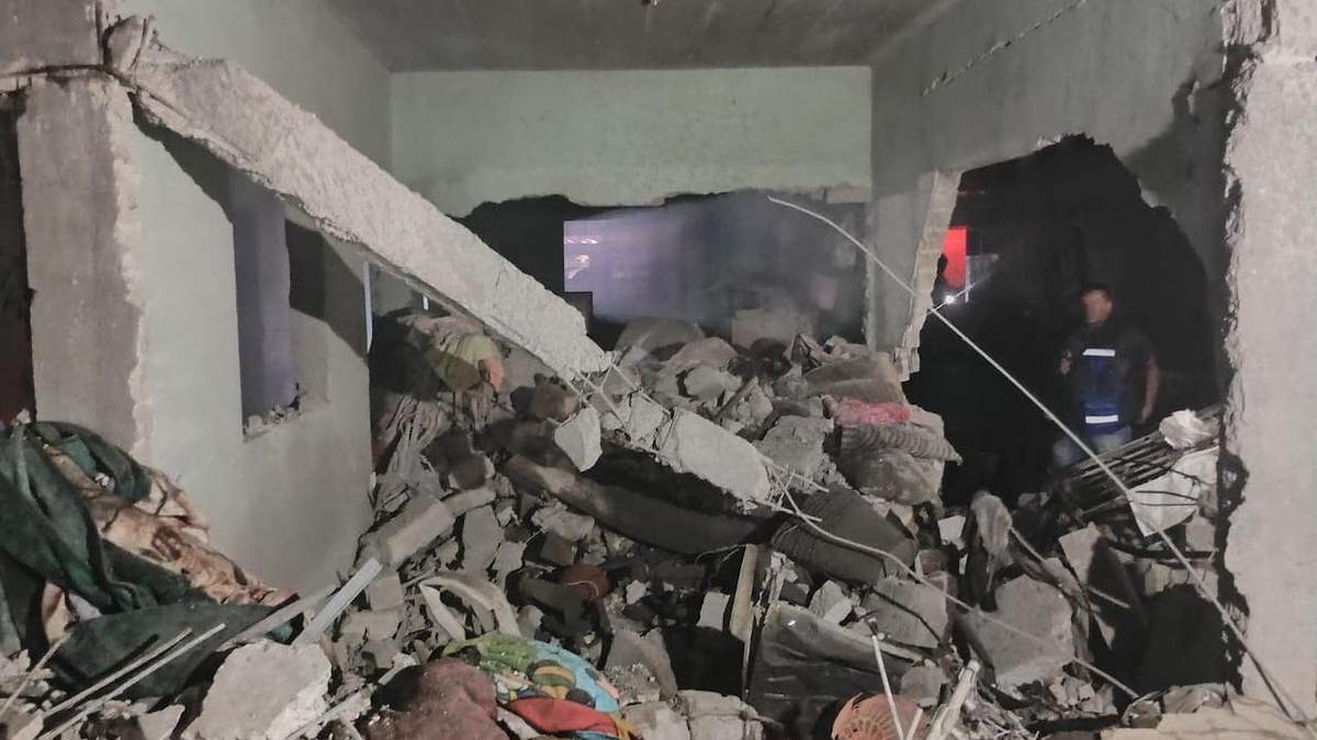 La vivienda en la que ocurrió la explosión