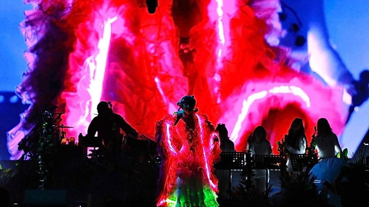 Bomba Estéreo en el Zócalo