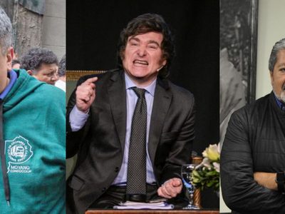 Pablo Moyano desestimó el encuentro de Gerardo Martínez, sindicalista de la CGT, con Javier Milei