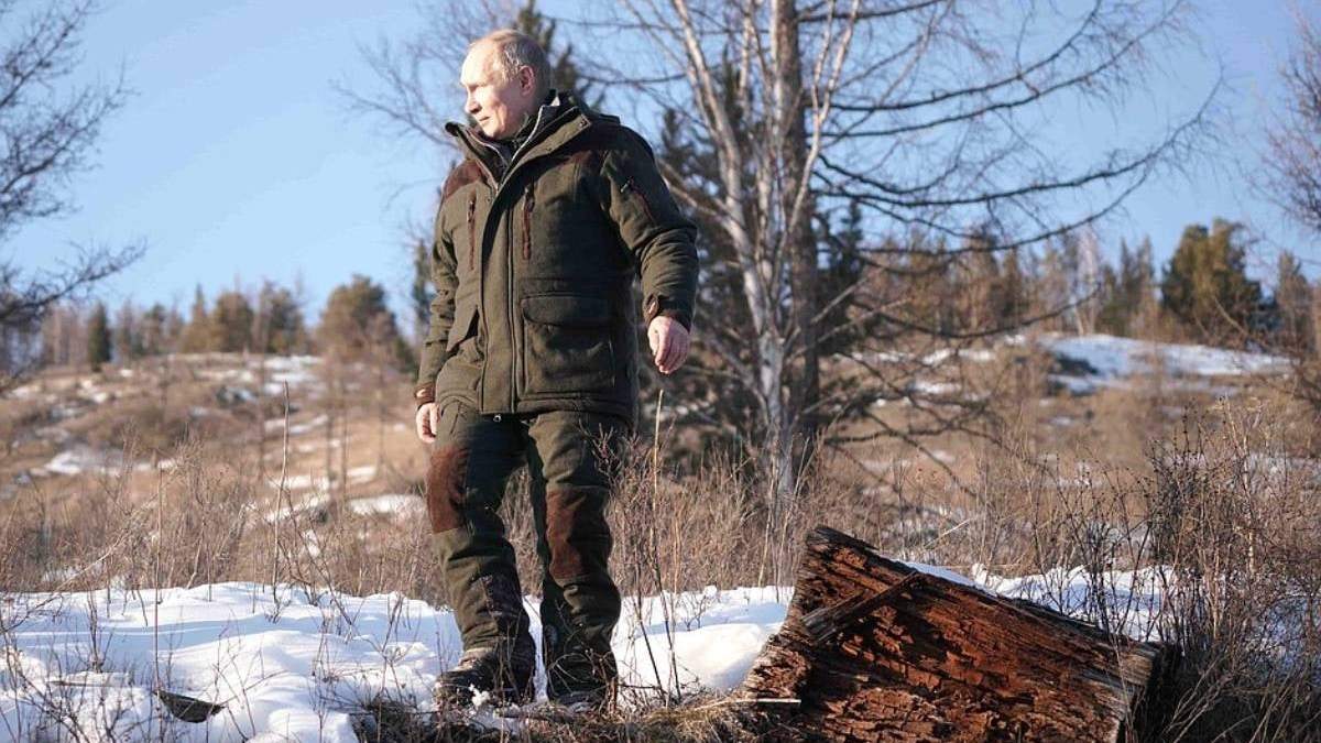 Vladimir Putin pasa su fin de semana en Siberia