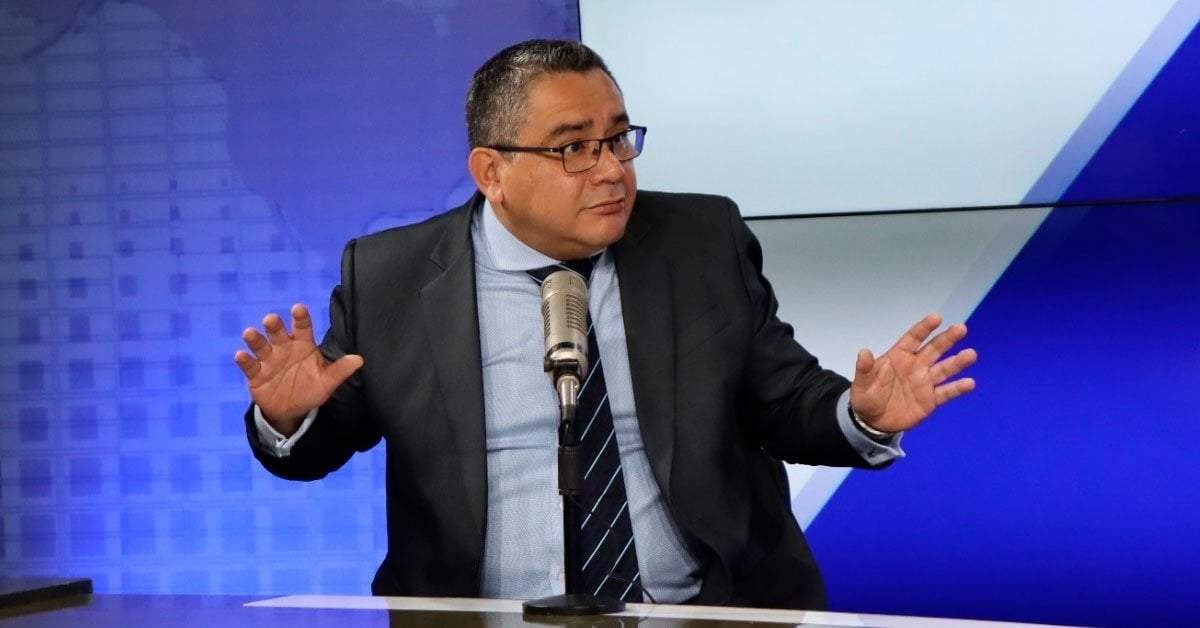 El ministro de Justicia y Derechos Humanos del Perú, Juan José Santiváñez