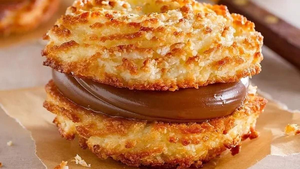 Alfajores de coco. Fuente: (Instagram).