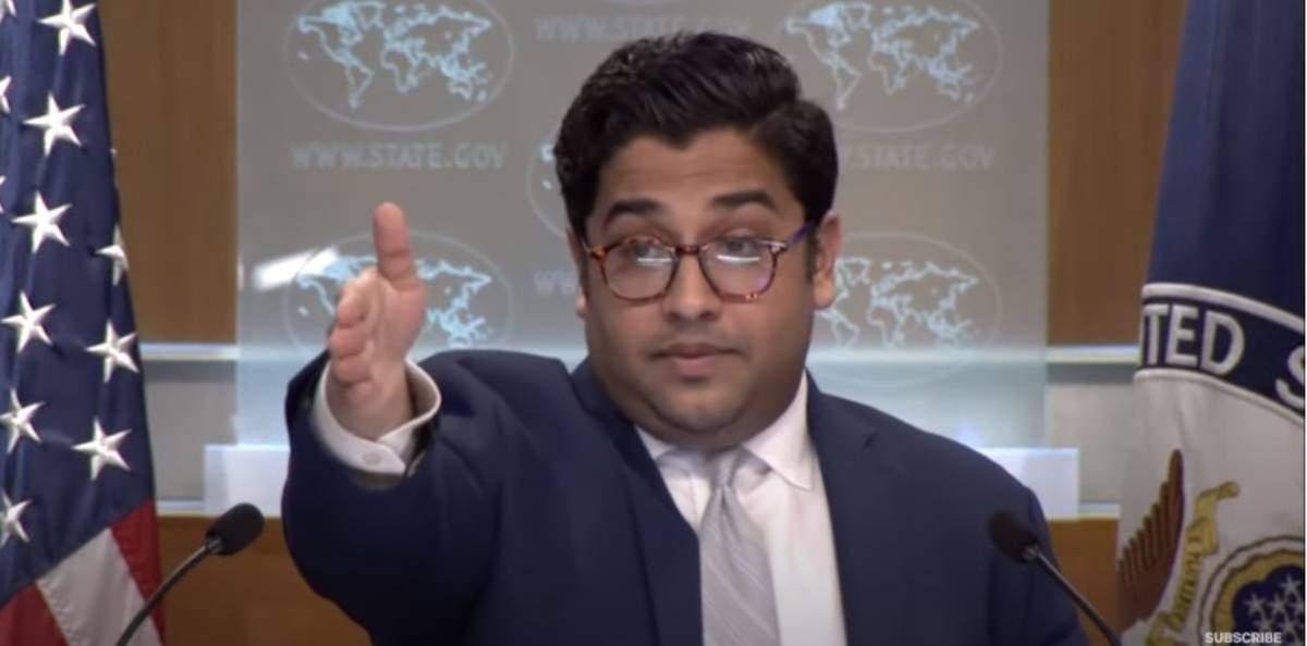 Portavoz adjunto del Departamento de Estado, Vendant Patel