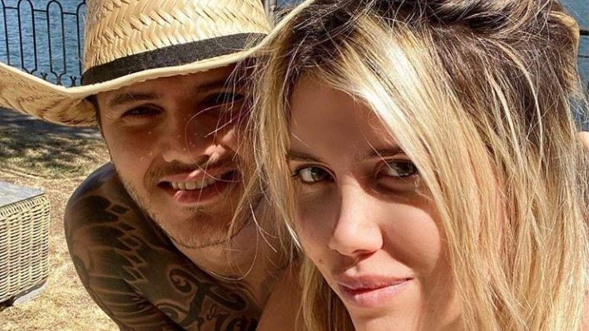 Wanda Nara y Mauro Icardi. Fuente: (Instagram)