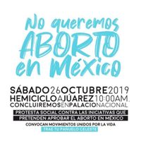 Convocan a marcha contra el aborto en la CDMX
