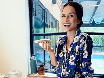 Ayudantes de lujo: Zaira Nara y sus hijos endulzaron las redes con esta postal desde la cocina