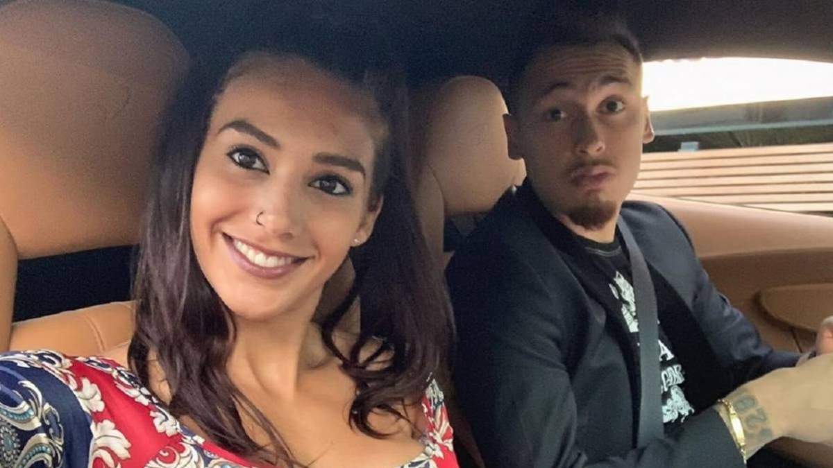 Majo Barbeito y Lucas Ocampos. Fuente: (Instagram)