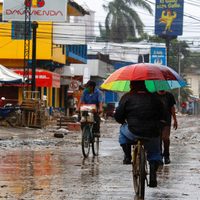 "Iota" se degrada a tormenta tropical y continúa su avance hacia Honduras, El Salvador y Guatemala