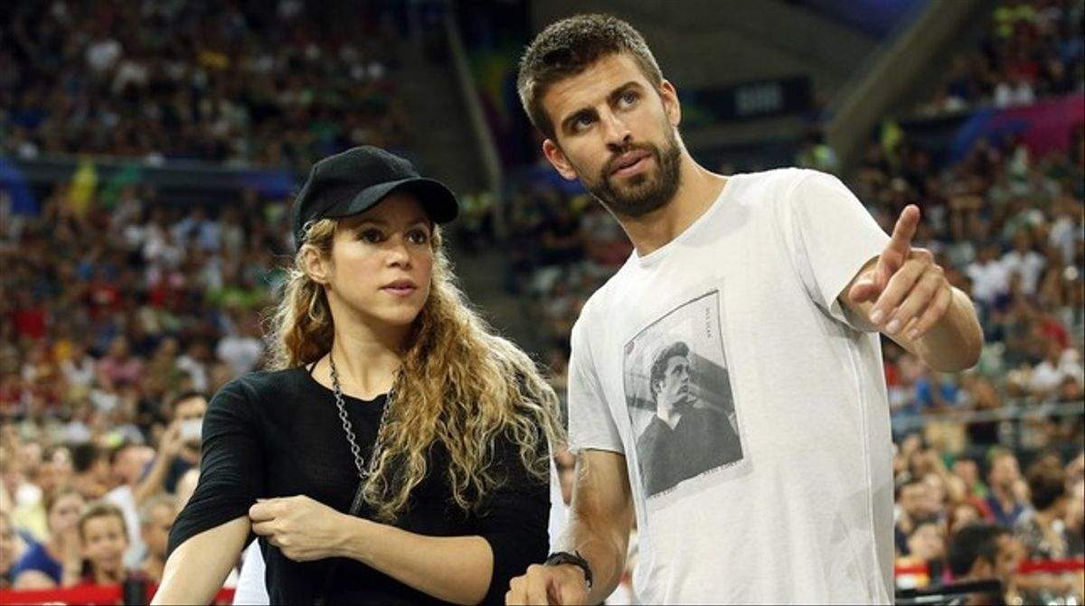 Shakira y Gerard Piqué. Fuente: (Instagram)