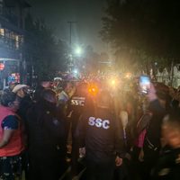 Operativo desata riña entre policías y motociclistas de la “Rodada del Terror”