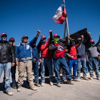 Gremio de mineros al norte de Chile inician una huelga general indefinida