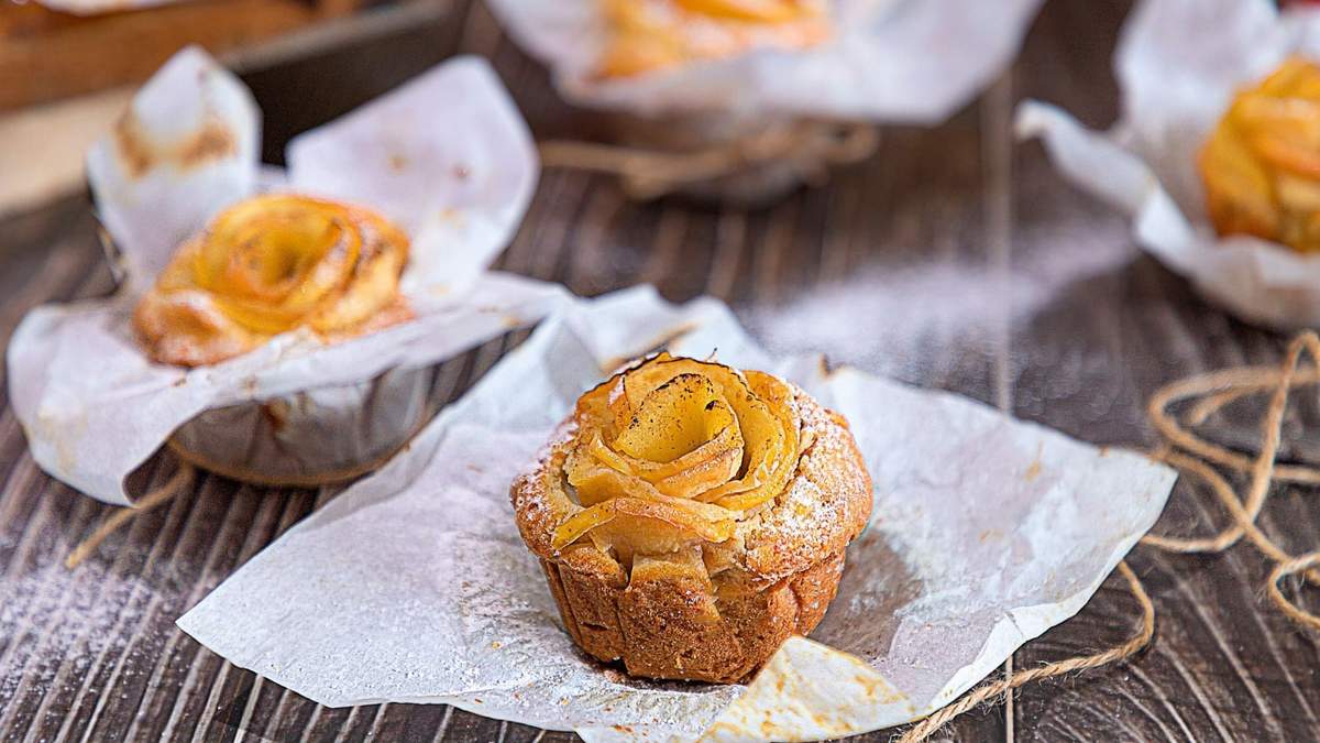 Milhojas de manzana. Fuente: (Instagram)