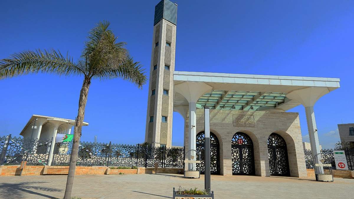 Mezquita de Argel. Inaugurada tras varios años de construcción