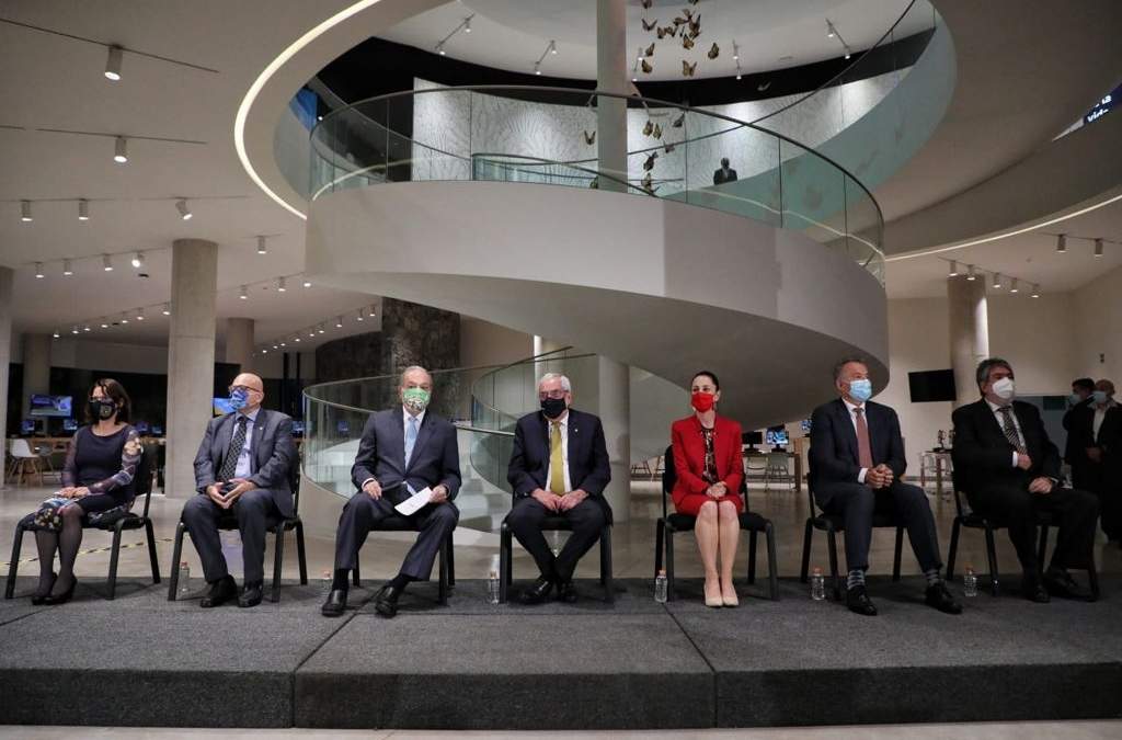 La inauguración del Pabellón Nacional de la Biodiversidad en la Universidad Nacional Autónoma de México (UNAM)