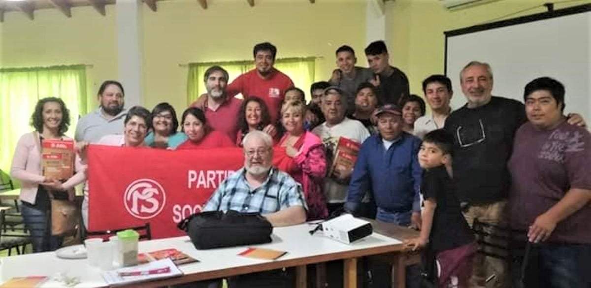 Militantes del Partido Socialista en Neuquén. Fuente: (Facebook)