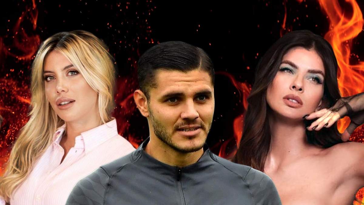 China Suárez, Wanda Nara y Mauro Icardi. Fuente: (Minuto Neuquén)