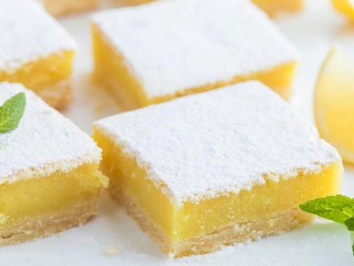 Barritas con crema de limón: deléitate con esta receta única y tentadora, que se hace en pocos pasos y muy fácil