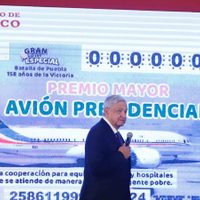 El lunes comienza a venderse la rifa que tiene como premio el avión presidencial de México