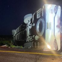 Vuelca autobús en la carretera Reynosa-Monterrey; murieron 12 pasajeros