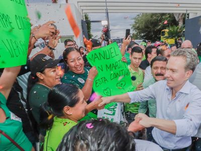 Manuel Velasco propone mesas de diálogo para acabar con diferencias entre "corcholatas"