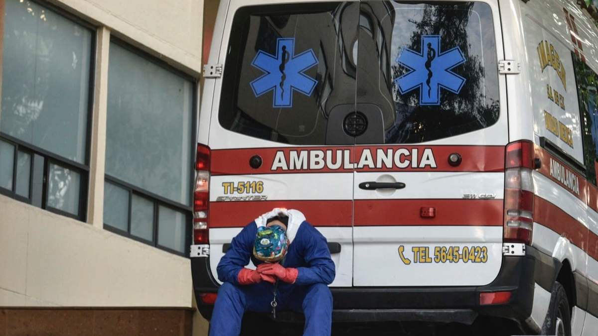 Un paramédico en la CDMX