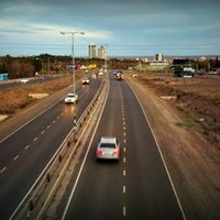Entre Neuquén y Centenario: choque en cadena sobre ruta 7