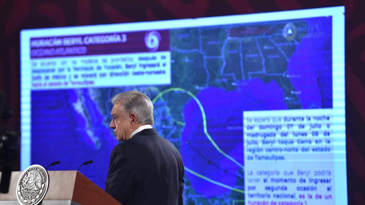 El presidente López Obrador en su conferencia del jueves