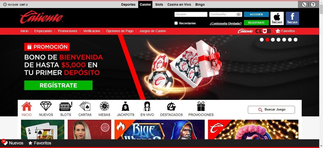 Caliente casino