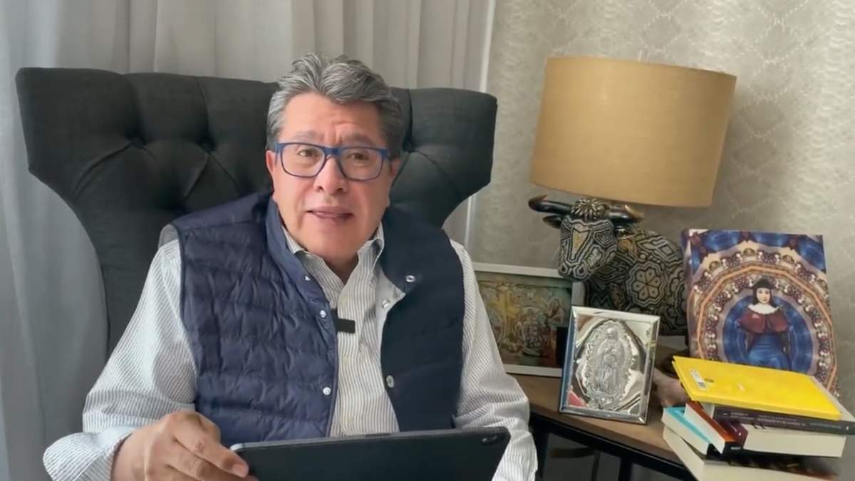 El senador Ricardo Monreal